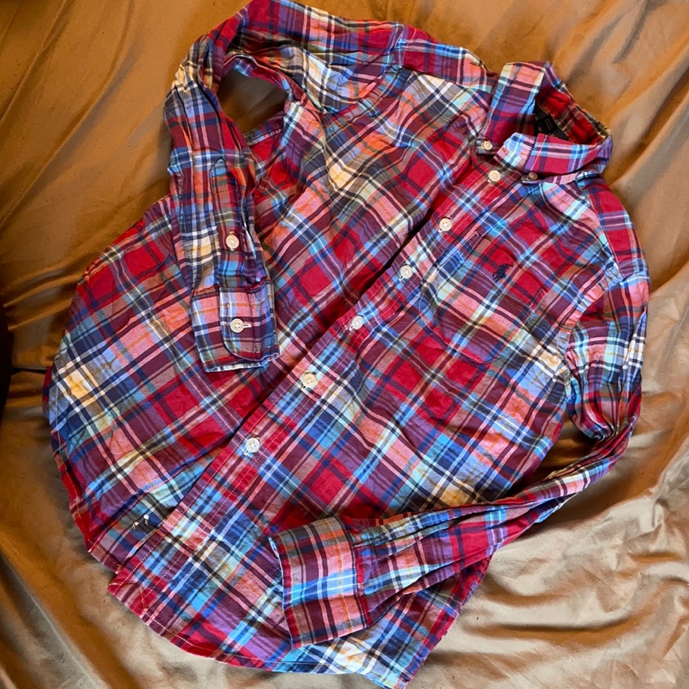 Boys button down.